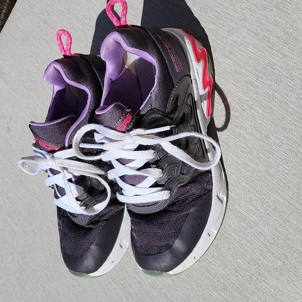 Skechers Memory Foam Sneakers, Girls, sz 1